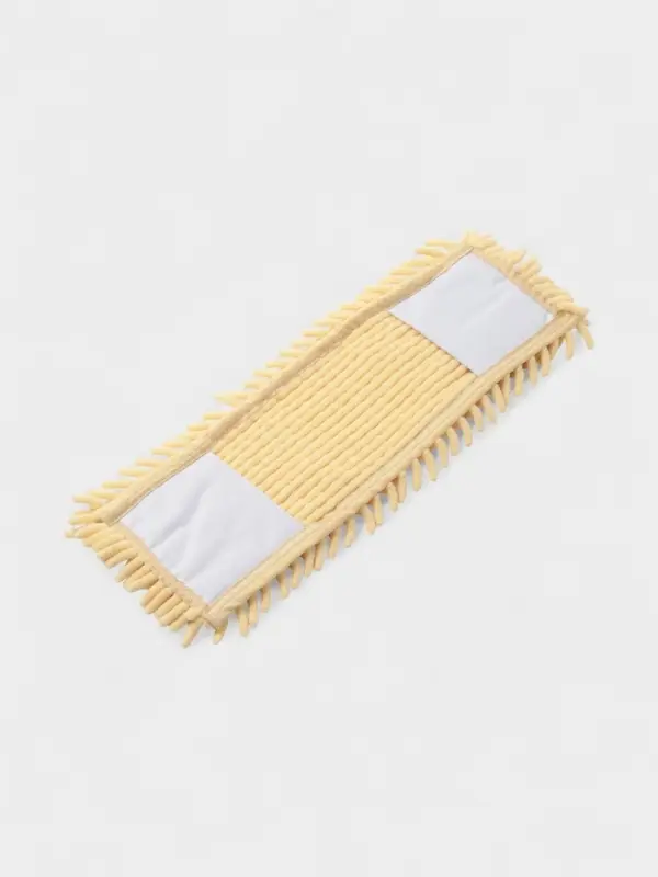 Насадка для плоской швабры  Насадка для плоской швабры "Пастель", микрофибра 43х13 см букли, 80 гр, цвет желтый