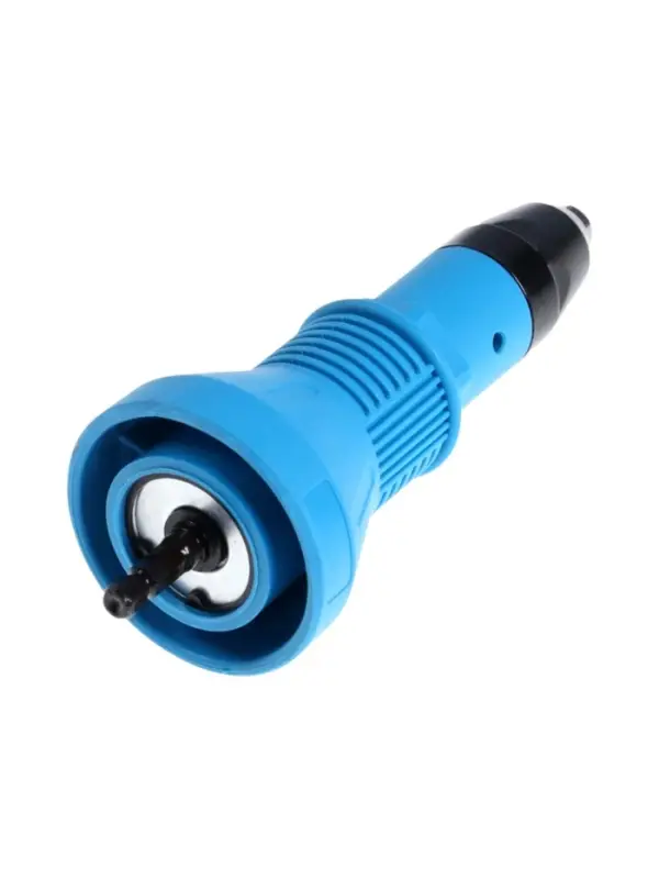 Насадка для шуруповерта ТУНДРА, заклепочник, шестигранный хвостовик, 2.4-3.2-4-4.8 мм