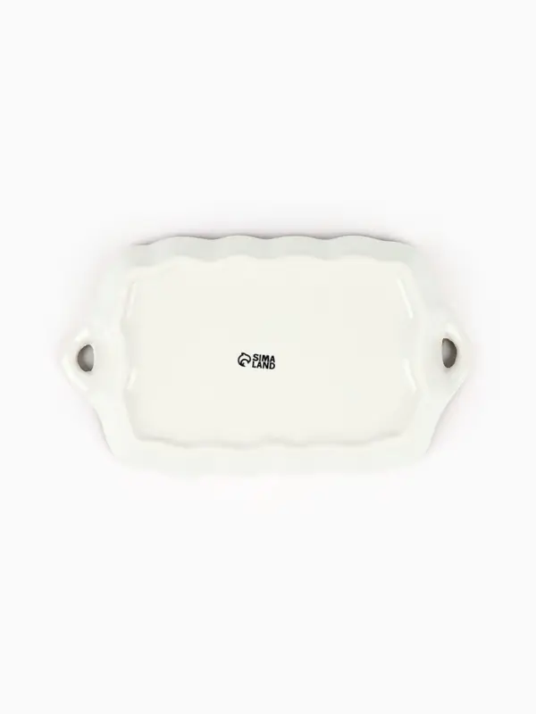 Блюдо новогоднее &laquo;Зимней сказки&raquo;, 23&times;13&times;2.5 см, ручная работа