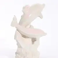Сувенир керамика &laquo;Дельфины в кораллах&raquo; 20.9&times;13&times;21.6 см