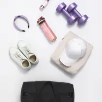 Сумка спортивная TEXTURA на молнии с подкладкой, длинный ремень, маленький размер, чёрная