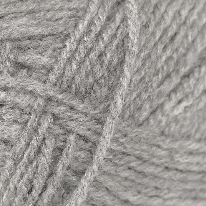 Пряжа для вязания спицами, крючком ALIZE, My baby, 100% акрил, 150 м/50 г, (21 серый меланж)