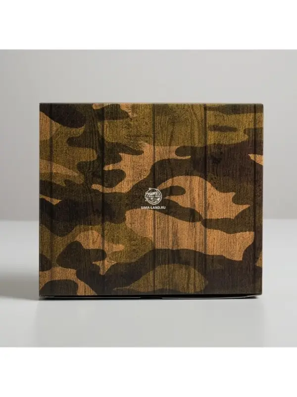 Кондитерская упаковка, коробка &laquo;23 февраля&raquo;, 17&times;20&times;6 см