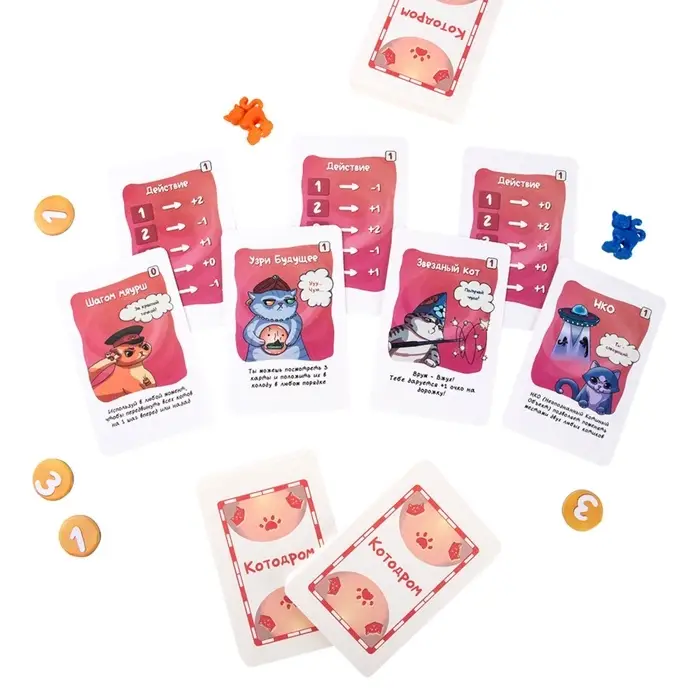 Настольная игра "Котодром", 12+ 2422C