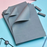 Бумага цветная 207х297мм (+-2мм) 80г св-сер 250л/уп