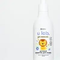 Детский шампунь для волос &laquo;Зверята&raquo;,с экстрактом ромашки и мочевины, 250 мл, ULAB