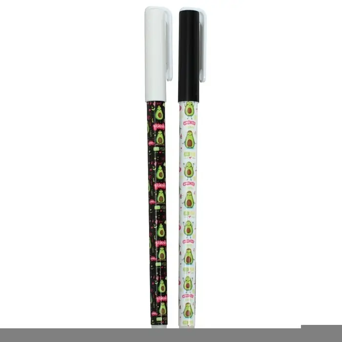 Ручка "Пиши-Стирай" капилярная deVENTE Avocado, 0,5 мм, сменный стержень, МИКС 2 дизайна, чернила синие