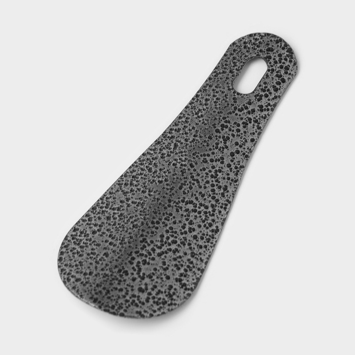 Ложка для обуви металлическая, 10×4 см, покрытие антик серебро Ложка для обуви металлическая, 10×4 см, покрытие антик серебро