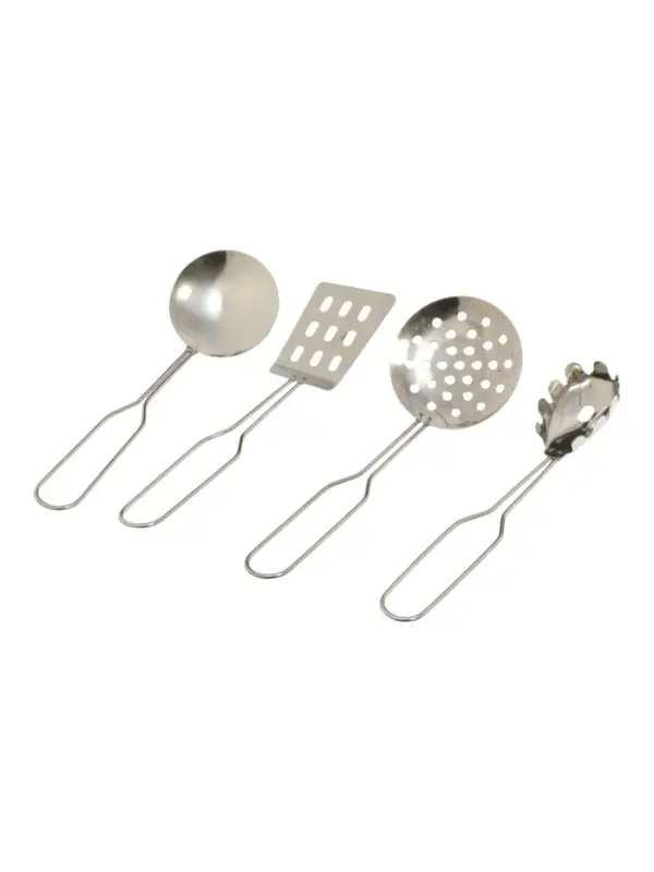 Набор металлической посуды "Вкусный ужин" 15 предметов