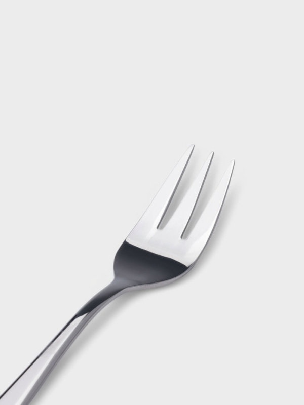 Вилка для торта Hanna Knövell Hertel, 13.5 см, толщина 2 мм, нержавеющая сталь, серебристая Вилка для торта Hanna Knövell Hertel, 13.5 см, толщина 2 мм, нержавеющая сталь, серебристая