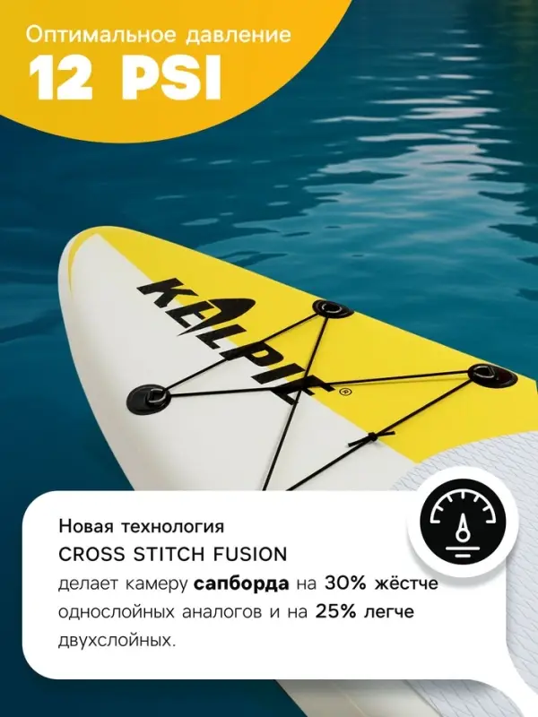 Сапборд надувной TOURING KELPIE 11", 335&times;80&times;15 см