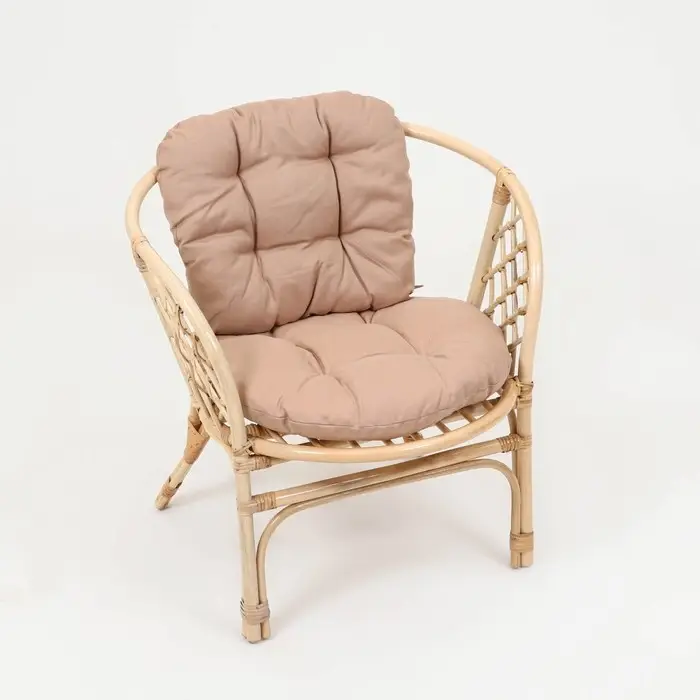 Набор садовой мебели "Индо" 3 предмета: 2 кресла, 1 стол, бежевый