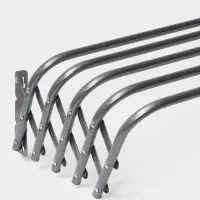 Сушилка для белья настенная, 60 см, серая