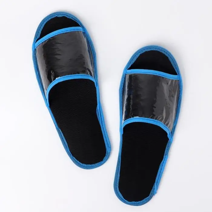 Тапочки   Тапочки  "Водолей" синяя бейка, одноразовые