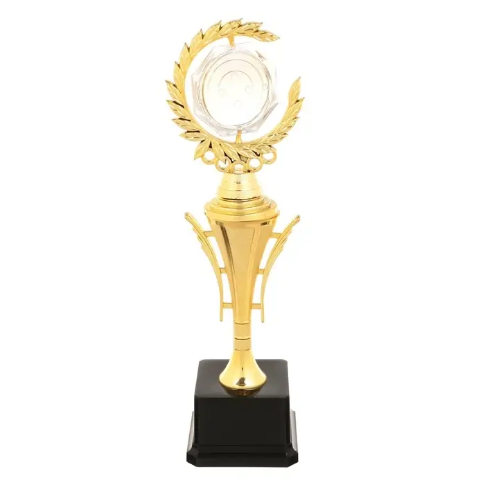 Кубок 177C, наградная фигура, золото, подставка пластик, 32.6 см