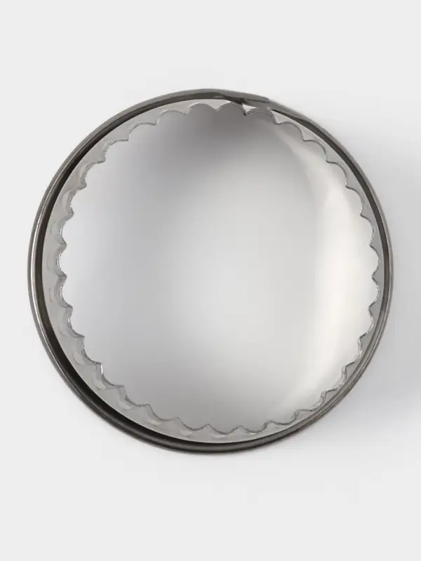 Формы для печенья Доляна &laquo;Волна&raquo;, набор 12 шт., d=3.5-10.5 см, h=3 см, нержавеющая сталь