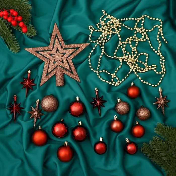 Набор украшений пластик 45 шт Набор украшений пластик 45 шт "Андромеда" грация, микс