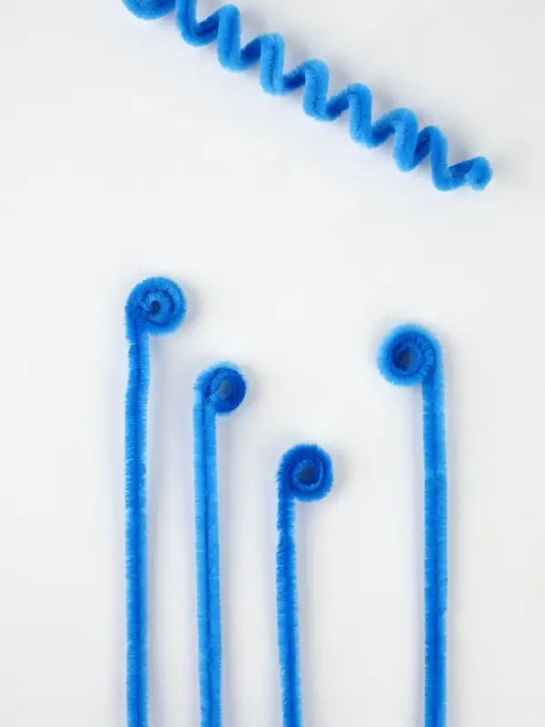 Синельная проволока набор 50 шт., бирюзовый, 30 см