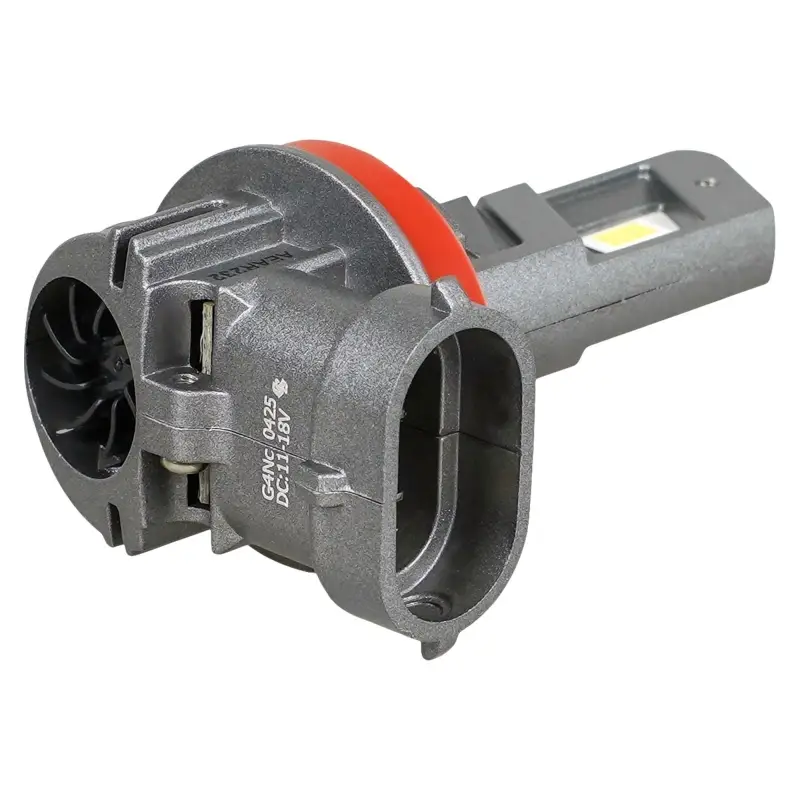 Лампа светодиод. H11/H8 COMPACT, 23Вт, 5200Лм (2600Лм x 2), 6500К, 12В, кмпл. 2 шт.
