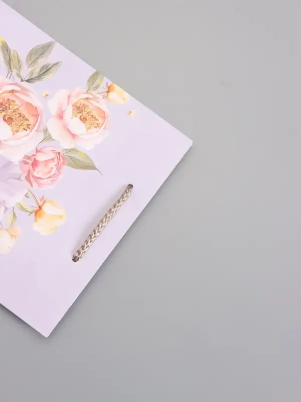 Пакет подарочный ламинированный "Цветочная симфония" 18 х 22,3 х 10 см