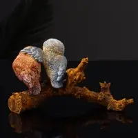 Фигура "Совушки, первая любовь" 8х13.7х5.7 см