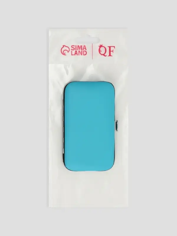 Набор маникюрный, 6 предметов, в футляре, МИКС