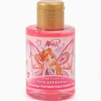 Пена для ванны детская, аромат клубничные конфетки, 100 мл, Винкс Пена для ванны детская, аромат клубничные конфетки, 100 мл, Винкс