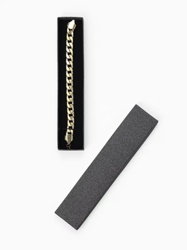 Набор коробочек подарочных 6 шт. под браслет/цепочку/часы &laquo;Блеск&raquo;, 21&times;4 см, цвет чёрный (7892893)