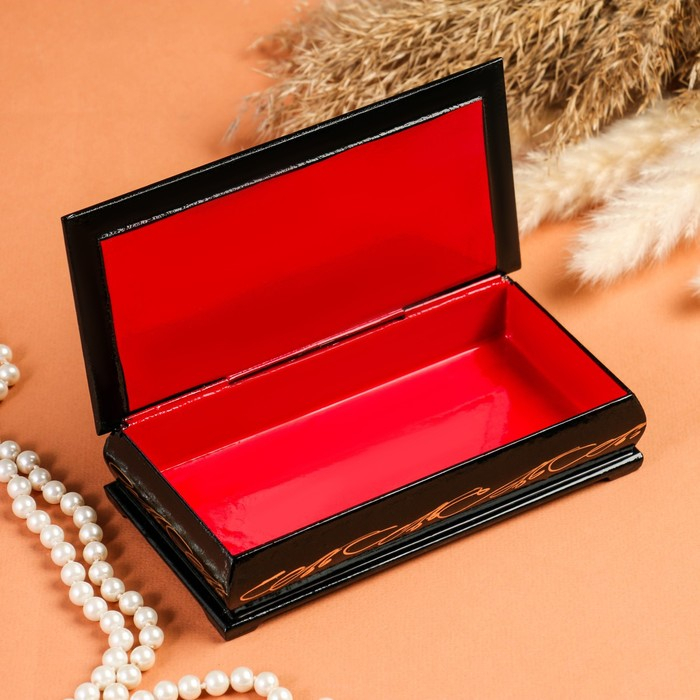 Шкатулка - купюрница «Ангелочки», 8,5×17 см, лаковая миниатюра Шкатулка - купюрница «Ангелочки», 8,5×17 см, лаковая миниатюра