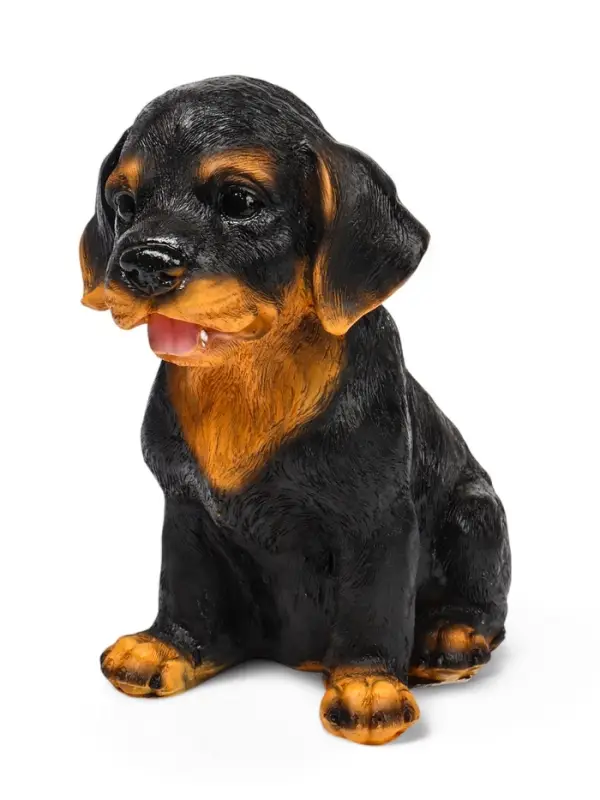 Копилка для денег &laquo;Щенок Ротвейлера&raquo;, полистоун, 23&times;19&times;28 см