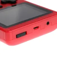 Игровая приставка 400 в 1, AV кабель, 8 бит, красная