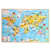 Игра - бродилка ГЕОДОМ &laquo;Чудеса света&raquo;, 59&times;42 см, МИКС