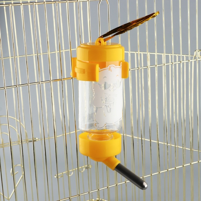 Поилка для грызунов 80 мл, 9 Х 4,5 см, микс цветов Поилка для грызунов 80 мл, 9 Х 4,5 см, микс цветов