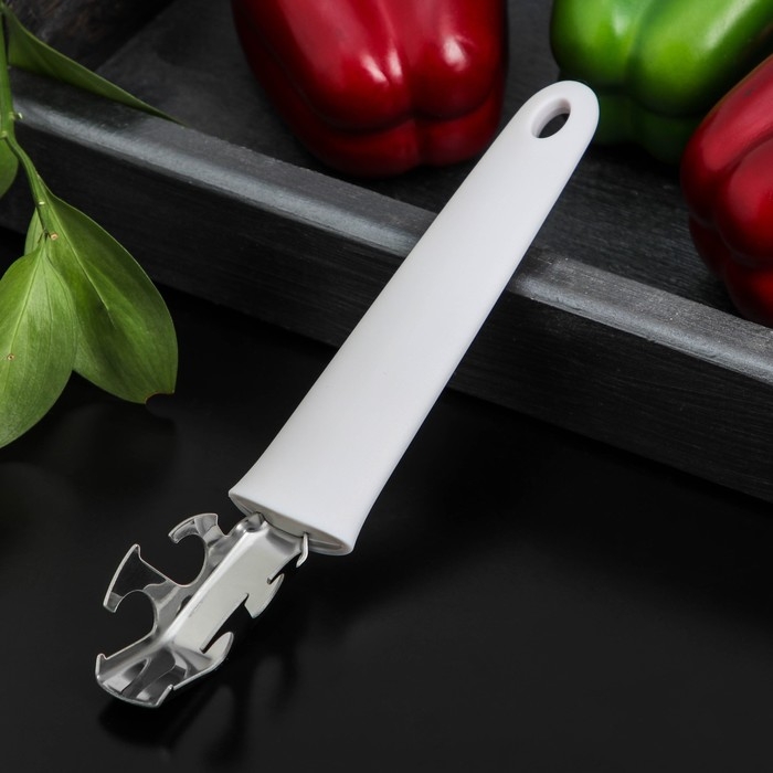 Ручка для сковороды Доляна «Сливки», 24 см, нержавеющая сталь, белая Ручка для сковороды Доляна «Сливки», 24 см, нержавеющая сталь, белая