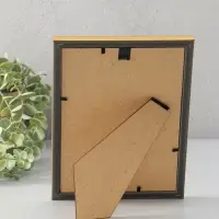 Фоторамка для фото 15х21 см "Oframe", пластик, золотой, (пластиковый экран)