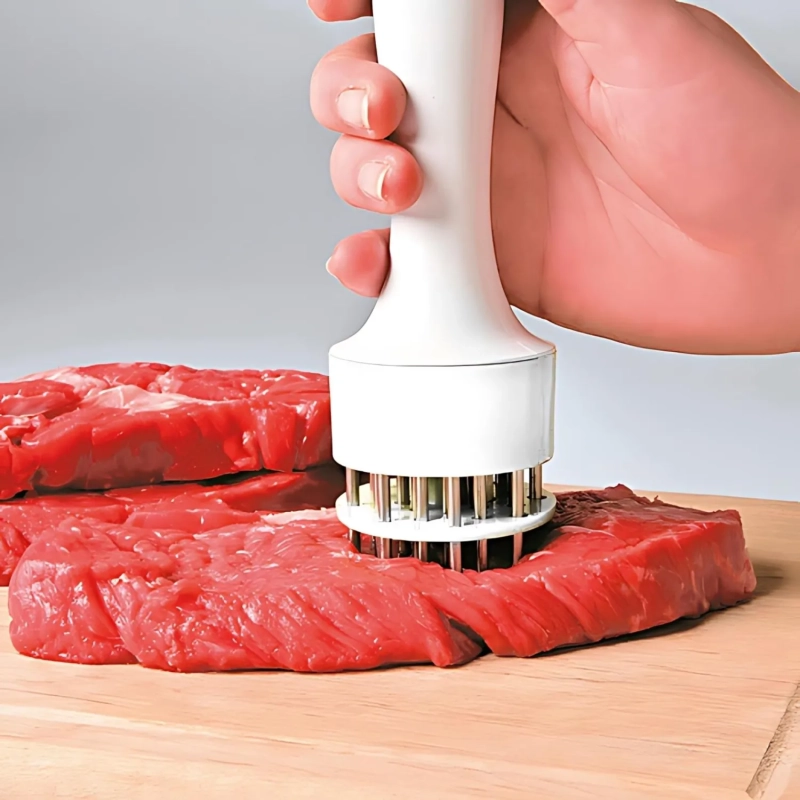 Тендерайзер для мяса ручной CARNE, 19х5 см, пластмасса, нерж сталь