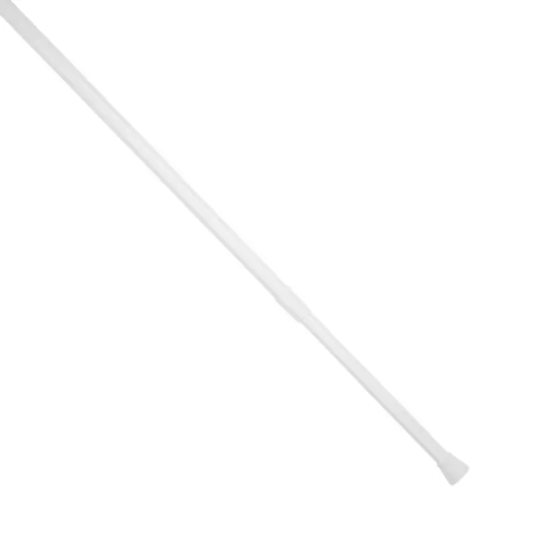 Карниз для шторы в ванную тм VETTA, 2м, телескопический, сталь, белый