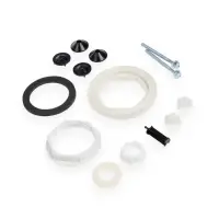 Арматура для смывных бачков "УКЛАД" - 2, с нижней подводкой 1/2", двухкнопочная, хром