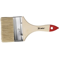 Кисть плоская 100 мм (4) натур. щетина дер. ручка Стандарт MTX 82545
