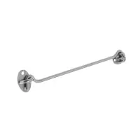 Крючок ветровой LOCKLAND KV001, L=250 мм, нержа, цвет хром, 2 шт