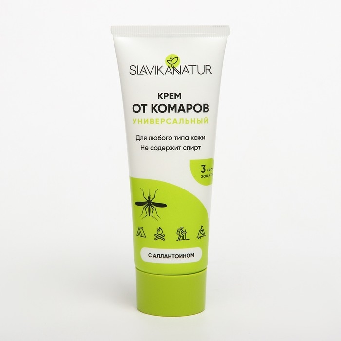 Крем от комаров Крем от комаров "Slavika natur" универсальный, 75 мл
