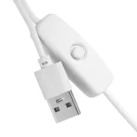 Настольная лампа RISALUX &laquo;Семи&raquo;, LED 5 Вт, 6000К, 7.5&times;10.5&times;65 см, белый