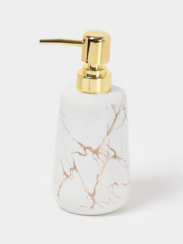 Набор аксессуаров для ванной комнаты SAVANNA &laquo;Гроза&raquo;, 4 предмета (мыльница, дозатор для мыла 400 мл, 2 стакана), цвет белый