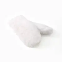 Варежки женские MINAKU цв.белый р-р 26*12см Варежки женские MINAKU цв.белый р-р 26*12см