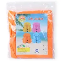 Жилет для плавания, размер М, цвет оранжевый