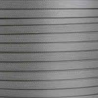 Стреппинг лента Полипропиленовая 12мм х 0,6 (2300 м.) Серая