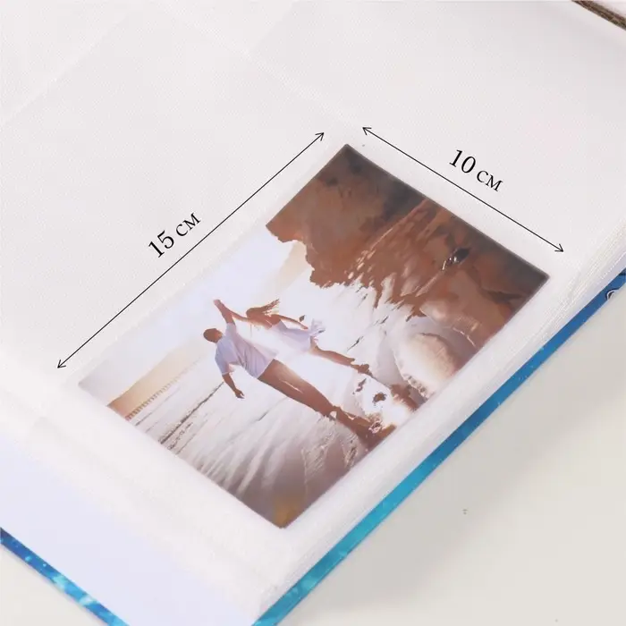 Фотоальбом на 500 фото 10&times;15 см &laquo;Небесный кит&raquo;, в коробке, 5.5&times;30&times;33.5 см