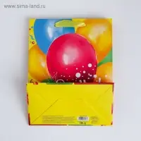 Пакет подарочный ламинированный, упаковка, &laquo;В твой День Рождения&raquo;, MS 18 х 23 х 10 см