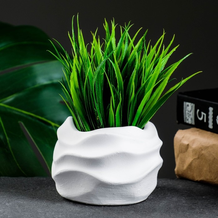 Кашпо  Кашпо "Волна" 0,12 л/ 9х6см