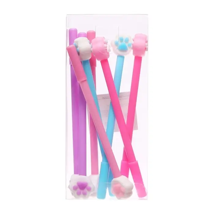 Ручка гелевая-прикол, синий стержень, Лапка МИКС Ручка гелевая-прикол, синий стержень, Лапка МИКС